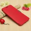 Apple iPhone 6 Plus 5.5" - Magnetic Leather Flip Case With Hard Back Cover Red (OEM)