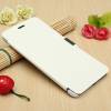 Apple iPhone 6 Plus 5.5" - Magnetic Leather Flip Case With Hard Back Cover White (OEM)