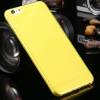 Apple iPhone 6 Plus 5.5" - Soft TPU Gel Case 0.3mm Yellow  (OEM)