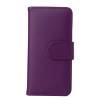 Apple iPhone 6 4,7" - Leather Wallet  Case  Purple (OEM)