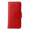 Apple iPhone 6 4,7" - Leather Wallet  Case  Red (OEM)