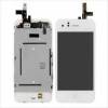 Iphone 3G LCD + Touch Screen Assembly White (LCD+Digitizer+LCD Frame+Home button+home button flex+earpiece+sensor flex cable)