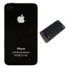iPhone 4 Πίσω Καπάκι με frame Μαύρο Original