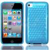 Διαφανής Θήκη - Hydro Gel Case Cover για το iPod Touch 4G σε Γαλάζιο Χρώμα