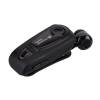 iXchange Media Clip Stereo Retractable Bluetooth Single Headphone Black UA03ST