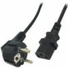 OEM Supply Cable Schuko male to IECC13 female VDE 4m Black