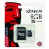 Kingston 8GB microSD Class 10 SDC10/8GB TransFlash memory with adapter