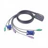 KVM SWITCH 2 PORT PS/2 ATEN CS62Z