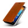 Lenovo Golden Warrior A8 (A806 / A808T) - Leather Stand Case Brown (OEM)