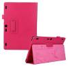 Leather Stand Case for Lenovo Tab 2 A10-70F Magenta ()