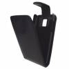 LG OPTIMUS 2X P990 BLACK LEATHER FLIP CASE COVER OEM