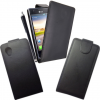 LG Nexus 5 D820 / D821 - Leather Flip Case Black (OEM)