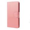 LG Optimus G Pro E988 E986 E985  Leather Wallet Stand Case Pink (OEM)