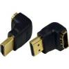 VALUELINE HDMI male to HDMI female Adapter 90 Angled VGVP 34902 B