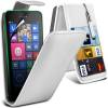 Nokia Lumia 530 - Δερμάτινη Θήκη Flip Άσπρο (OEM) Nokia Lumia 530 - Δερμάτινη Θήκη Flip Άσπρο (OEM)