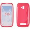 Nokia Lumia 610 Θήκη Gel TPU S-Line κοκκινο OEM Nokia Lumia 610 Θήκη Gel TPU S-Line κοκκινο OEM