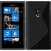 Nokia Lumia 800 Θήκη Σιλικόνης TPU Μαύρη (OEM)