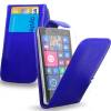 Nokia Lumia 830 Δερμάτινη Θήκη Flip Μπλε (OEM) Nokia Lumia 830 Δερμάτινη Θήκη Flip Μπλε (OEM)