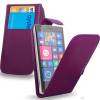 Nokia Lumia 830 Δερμάτινη Θήκη Flip Μωβ (OEM) Nokia Lumia 830 Δερμάτινη Θήκη Flip Μωβ (OEM)