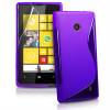 Nokia Lumia 520/525 Θήκη Σιλικόνης TPU S-Line Μωβ (OEM) Nokia Lumia 520/525 Θήκη Σιλικόνης TPU S-Line Μωβ (OEM)
