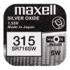Μπαταρίες_Tύπου: SR716SW Maxell 1.55v Silver Oxide Watch Battery (315, D315, HA, V530, 614, SB-AT, 280-56, SR67)