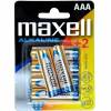 Αλκαλικές μπαταρίες Maxell LR03 AAA / 1.5 Volt Blister (4 Τεμάχια + 2 Δώρο)