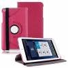 Leather Rotating Case for Asus Memo Pad 8 (ME181C) Fuchsia (OEM)