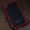 Deff Μεταλλική Θήκη Bumper Cleave για iPhone 4/4S - Κόκκινο