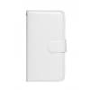 Microsoft Lumia 435 - Leather Wallet Stand  Case White (OEM)