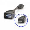 Micro USB to USB female Host Mode OTG Cable 10cm for ablets and Mobile Phones (OEM)