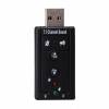 Mini USB 2.0 3D Virtual 12Mbps Audio Sound Card Adapter Mini USB 2.0 3D Virtual 12Mbps Audio Sound Card Adapter