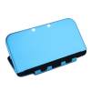 Nintendo NEW 3DS Plastic - Aluminum Case Metal Case Blue (oem)