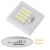 4 x COB LED Night Lights with Battery for Wardrobes / Garage / Camping / Emergency etc