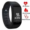 OEM Smart Bracelet Heart Rate and Blood Pressure Measurement Waterproof (Black)