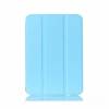 Tri-fold Leather Wallet Stand Samsung Galaxy Tab 4 10.1 SM-T530 pal blue (oem)