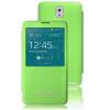 Samsung Galaxy Note 3 N9005 - Flip Leather Case Battery Back Cover - Green (OEM)