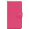 Samsung N910 Galaxy Note 4 Leather Wallet Foldable Case Magenta