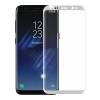 Samsung Galaxy S8 Plus G955F - Προστατευτικό Οθόνης Tempered Glass Full Screen Protector Ασημί (OKMORE)