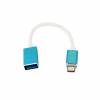 USB 3.1 Type C Male to USB 2 A Female OTG Cable - Blue (OEM)