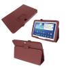 Leather Stand Case for Samsung Galaxy Tab 3 10.1 P5200/P5210 SGT3LSCBR Brown (OEM)