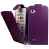 LG Optimus 4X HD P880 Leather Flip Case - Purple ΟΕΜ LG Optimus 4X HD P880 Leather Flip Case - Purple ΟΕΜ