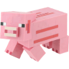 Paladone Children's Piggy Bank Plastic Minecraft Pig Pink 20x12cm