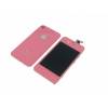 iPhone 4S Μεταλλικό Ροζ Full Kit LCD + Touch Screen + Frame Assembly + Home Button & Back Cover