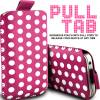 Pink polkadot case for iPod Touch  (OEM)