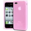 Ρόζ θήκη σιλικόνης για Apple iPhone 4 OEM