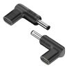 Powertech USB-C Charger Plug for Dell 4.5x3mm, black