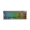 Keyboard Aula F98 Mechanical Black Transparent BT/2.4G/ Wired Gr New