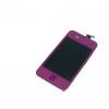 iPhone 4S Purple LCD + Touch Screen + Frame Assembly + Home Button