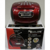 Golon RX-186 Mini MP3/Fm radio Speaker with built-in MP3 player and FM radio, support MP3 play from USB/SD Card - Black-      Mp3  USB  SD    FM  --