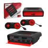 Retro Bit Super Retro Trio 3 in 1 Console Red/Black NES/SNES/Mega Drive PAL Version